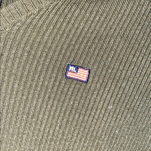 Ralph Lauren olive green long sleeve - Picture 2 of 3